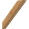 Ekena Millwork 4"W x 22"D x 22"H Traditional Rough Sawn Knee Brace, Western Red Cedar BRC04X22X22TRA00RWR - alternate 1